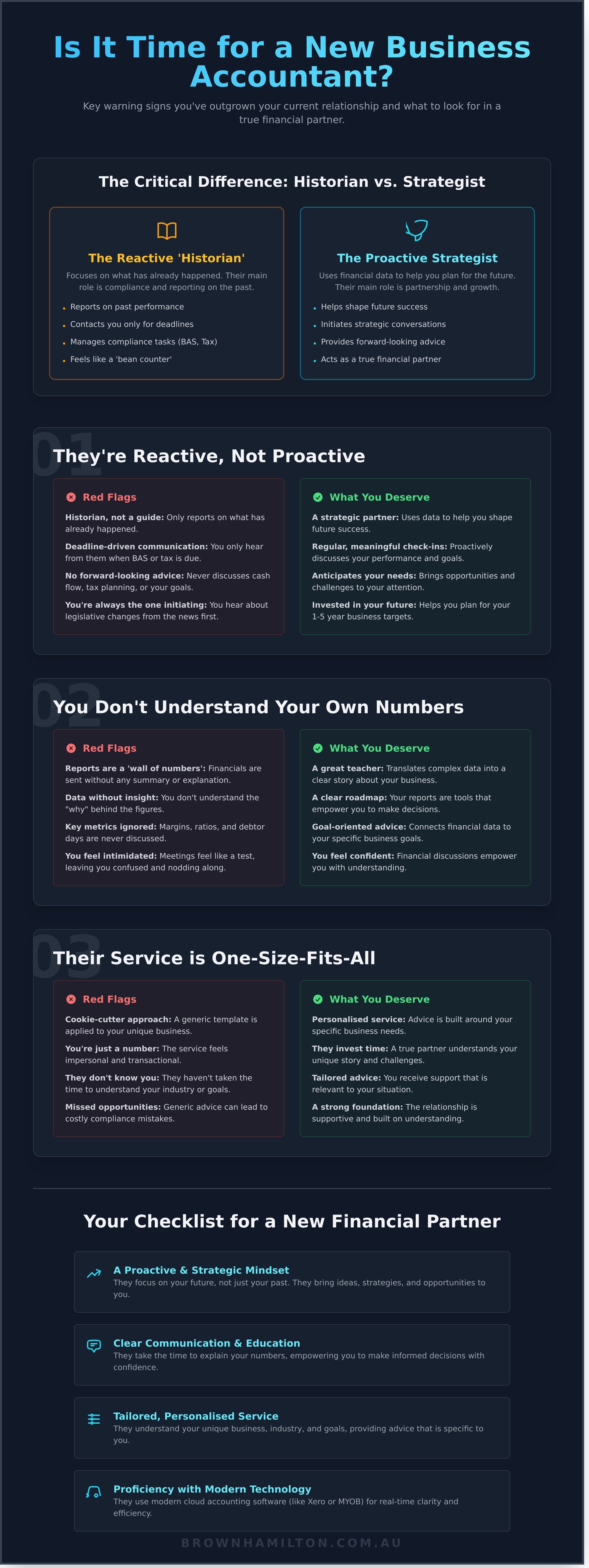 5 Signs It's Time to Change Your Business Accountant